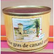 Foie gras entier en boîte Longue conservation 190g